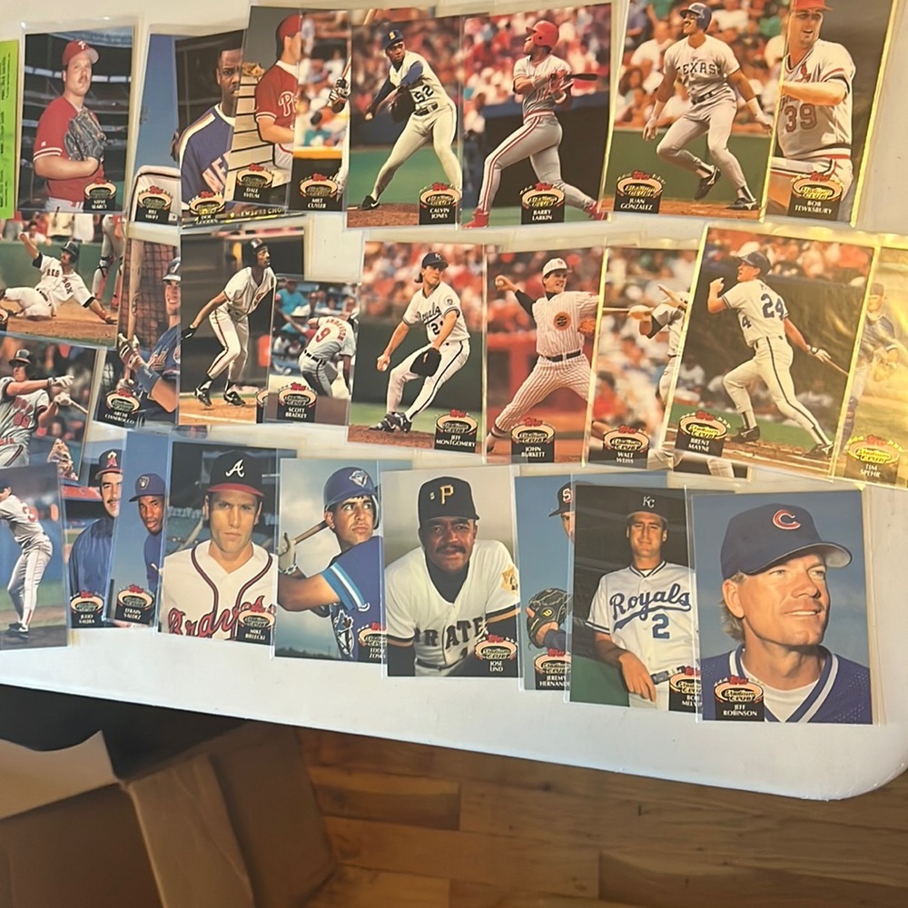 Topps Stadium Club 1992 Lot of‎ 29 cards
